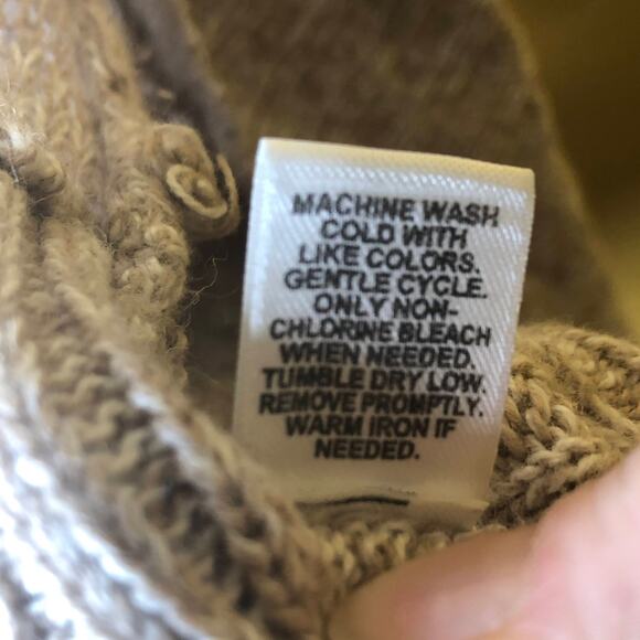 Cato Oatmeal Lightweight Sweater Cardigan, S - Picture 4 of 5